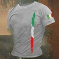 thumbnail image 1 of T-Shirt Graphique Décontracté pour Hommes T-Shirt Polyvalent pour Tous les Jours Design à Col Rond Élégant pour Sorties Sociales Coupe Légère et Confortable, 1 of 3