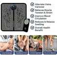 thumbnail image 4 of Masajeador de pies para neuropatía, masajeador de cuerpo entero para neuropatía, 8 modos, 19 niveles, masajeador de pies para neuropatía Tw, 4 of 5