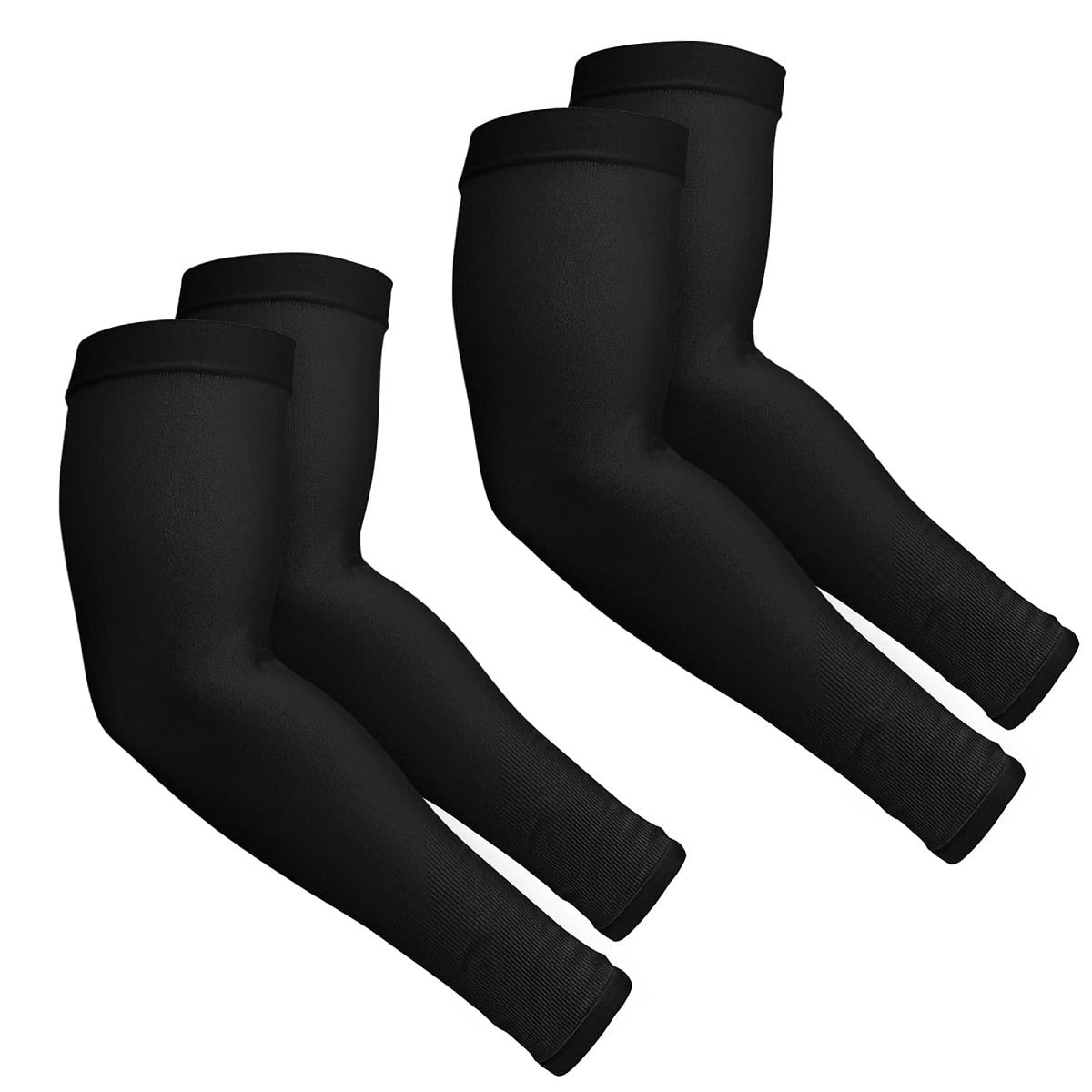 UV Protection Compression Sleeves for Men Women Sun Sleeves UV Protection Arm Sleeve,2 pairs