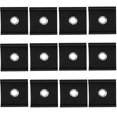 thumbnail image 1 of New RV RV shelter hook RV hook suitable for pipe holes 5/6 mm-7/8 mm track Black 12 pack, 1 of 2
