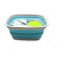 thumbnail image 6 of SAMMART Set of 2 - 9.45L (2.49 Gallon) Collapsible Tub - Foldable Dish Tub - Portable Washing Basin - Space Saving Plastic Washtub, 6 of 7