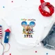 thumbnail image 5 of Ropa de vacaciones familiares de Disney, moda para viaje a Disneylandia, camiseta informal para niña, ropa de calle de manga corta de verano, camiseta para bebé niño, 5 of 5