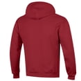 thumbnail image 3 of Men's Champion  Crimson Oklahoma Sooners Baseball Stack Powerblend Pullover Hoodie, 3 of 3