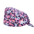 thumbnail image 1 of Paquete De 4 Gorros De Trabajo Para Enfermera, Servicio Prolongado, Color Puro, Botón Pulido Opaco, Gorros De Trabajo Multifuncionales Unisex, Uniformes De Trabajo Noticed AP008643-21, 1 of 5