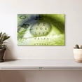 thumbnail image 2 of Elephant Stock Eye Vision Wall Art - Horizontal Canvas Wall Art - Office Wall Decor - Profession Canvas - Green And Gray Decor - 12" x 8", 2 of 8