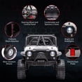 thumbnail image 5 of Sakiyr 2 Seater Ride On Truck Car, 24V Battery Powered Electric Vehicle Toy with Remote Control, 19" Extra Wide Seat, 2 Motors, Led Lights, Music, Enhanced Suspension, 5 of 7