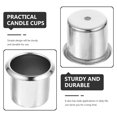 thumbnail image 5 of WEUVEB 4Ud Velas En Metal Para Ambiente Romántico Y De Café, 5 of 5