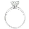 thumbnail image 3 of Pompeii Certified 1.50Ct Pear Shape Diamond Solitaire Engagement Ring 14k Gold Lab Grown, 3 of 6