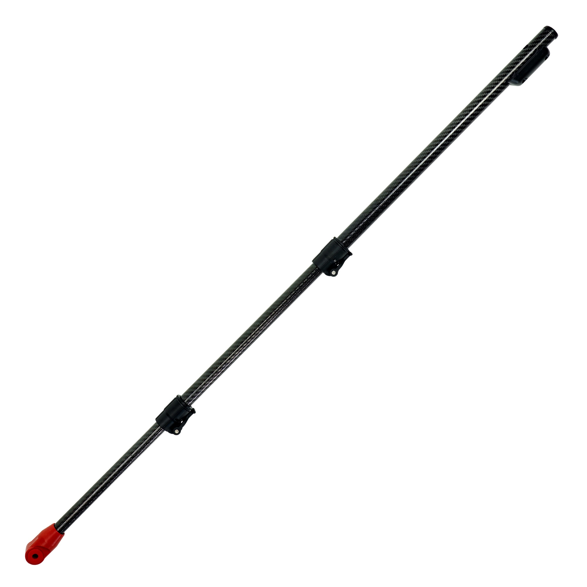 Black. Tele-Knox accessory 4" longer lower stem In Carbon Red Black. Tele-Knox accessory 4" longer lower stem In Carbon Red
