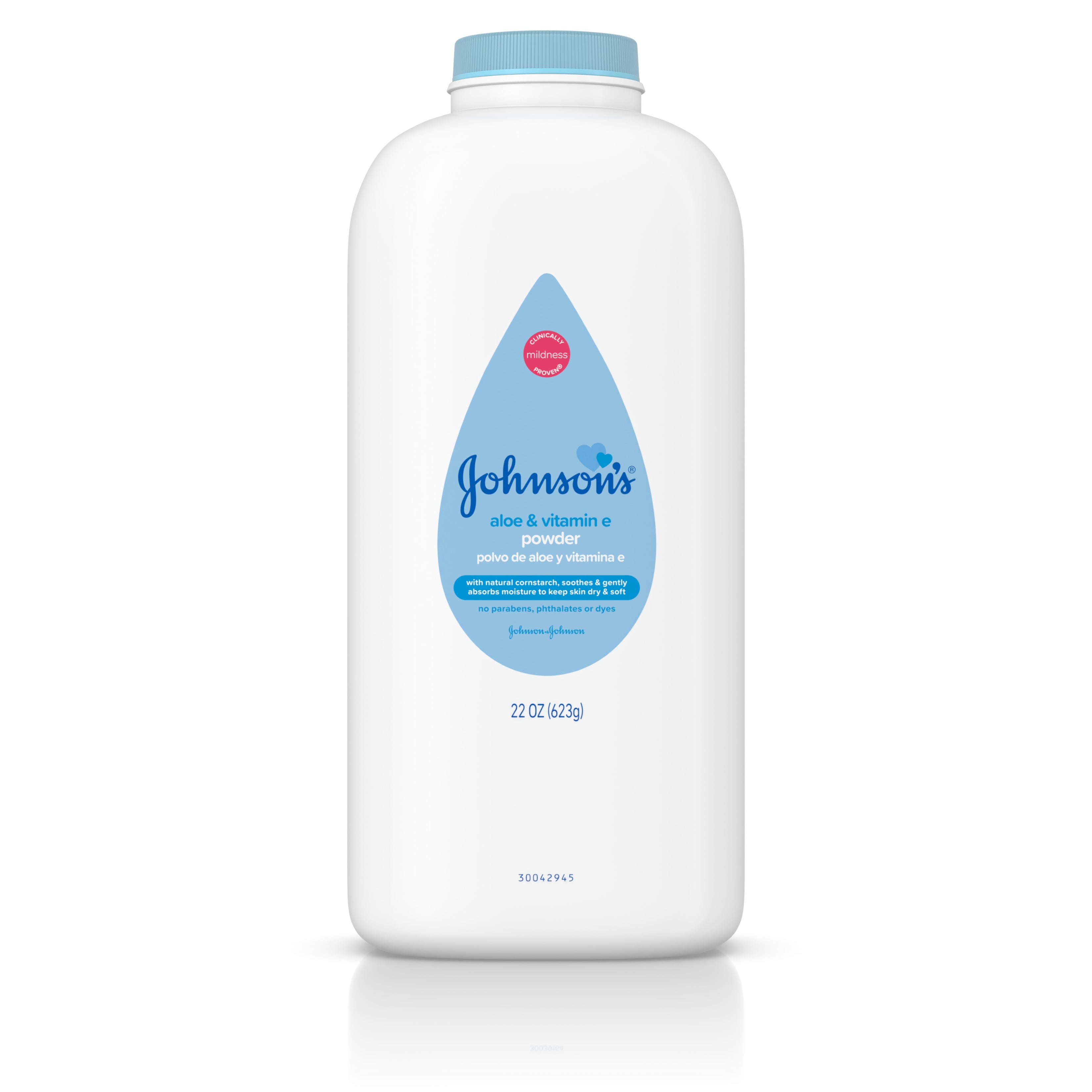 Johnson's Baby Powder with Naturally Derived Cornstarch ...