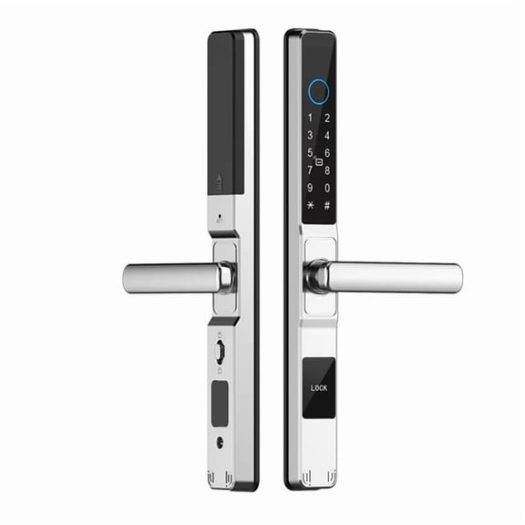 Tuya Waterproof Lock Fingerprint Biometric Waterproof Digital Electronic Lock APP IC Card Password Aluminum Alloy Lock B