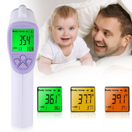 Body Skin dig ital Non-Contact Infrared IR Thermometer For Baby Kids Adult Backlight LCD Display Electronic Thermometer