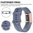 thumbnail image 4 of adepoy Compatible with Fitbit Charge 3 Bands for Women Men Large Small, Adjustable Replacement Wristbands for Fitbit Charge 3 and Fitbit Charge 3 SE, 3 Pack, 4 of 7