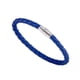 thumbnail image 2 of Pulsera de cuero tejida con cuerda de joyería para hombre y mujer, pulsera de cuero para parejas, 2 of 6