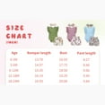 thumbnail image 5 of Younger Tree Toddler Baby Girl Summer Short Sleeve Romper Shorts Headband Clothes Outfits Set for 0-3 Months, 5 of 7