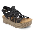 thumbnail image 2 of Blowfish Malibu Women's Luva Sandals, Black Amazon Rawhide, Size 7.5, 2 of 3