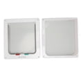thumbnail image 3 of Puerta con solapa para gatos, acceso controlable, reduce el ruido, a prueba de viento, puerta Interior Universal para gatos y agujeros para perros, 3 of 12
