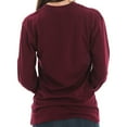 thumbnail image 4 of Redwood National Park Graphic Long Sleeve Crewneck Tee - Burgundy 2XL, 4 of 4