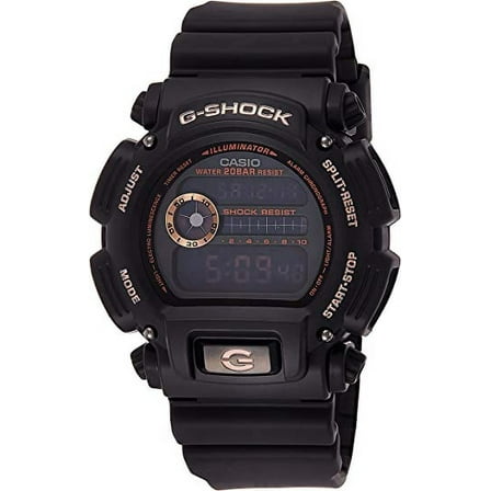 Casio DW9052GBX-1A4 G-Shock Chronograph Digital Men039;s Watch (Black/Pink)