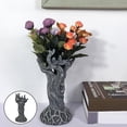 thumbnail image 3 of de árbol Florero Titular Brote Planta Contenedor Gloria Jarrón de tronco de árbol, 3 of 9