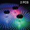 thumbnail image 1 of 2 Pcs Floating Pool Lights Solar Powered Flowers Inflatable Waterproof Glow Globe,outdoor Pool Ball Lamp Colourful Changing Led Night Light Pa C, 1 of 5