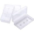 thumbnail image 1 of HUGFEGWE 2 x 18650 Battery Storage Case Holder Organizer Box Transparent 3Pcs CJB91-113794, 1 of 7