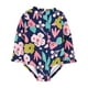 thumbnail image 1 of Traje de baño Simple Joys by Carter's de manga larga para niñas de 3 a 6 m Flo, 1 of 4