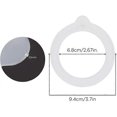 thumbnail image 4 of 12 Pieces Silicone Jar Seals Silicone Replacement Gaskets for Airtight Seal Silicone Sealing Rings for Jar to Keep Regular, 4 of 4