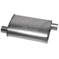 thumbnail image 2 of Dynomax Exhaust Muffler 17734 Super Turbo; 2-1/2 Inch Offset Inlet; 2-1/2 Inch Offset Outlet; 14 Case Length/18-1/2 Overall Length, 2 of 3