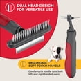 thumbnail image 4 of Herramienta de Aseo KONG Rastrillo y Deslanador de Doble Cara, 4 of 9