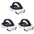 thumbnail image 1 of Correa para La Cabeza VR Ajustable RGB 8000mAh Recargable Meta Quest 3 (gris Oscuro), 1 of 2