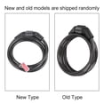 thumbnail image 1 of Candado de cable de acero para bicicleta seguridad antirrobo de 4 dígitos para exteriores, 1 of 8