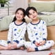thumbnail image 1 of Conjuntos de pijamas de algodón para niños y niñas, traje de manga larga para otoño, ropa de dormir de Navidad para niños de 4, 6, 8, 10 y 12 años, 1 of 4