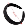 thumbnail image 3 of Fiudx Diadema Elegante, Alo Acolchado de Moda, Banda de Tela Cómoda, Accesorio Versátil para Mujer, Solución de Peinado para Día a Día, Adecuada para Todo Tipo de Peinados, para Niñas y Mujeres, Incl, 3 of 3