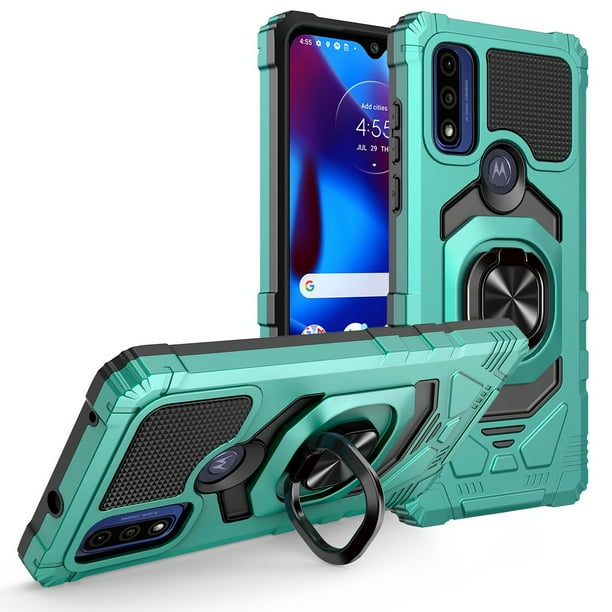 SPY CASE for Motorola Moto G Pure Case w/Tempered Glass Screen