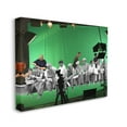 thumbnail image 3 of Stupell Industries Green Movie Set Vintage Monochrome People Collage Canvas Wall Art, 20 x 16, Design by Barry Kite, 3 of 5