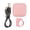 Pink, variant on M Buder Bluetooth Remote Control Page Turner APP Remote Scrolling Ring Clicker for Cell Phone Wireless Camera Shutter E-Book Reader Pink