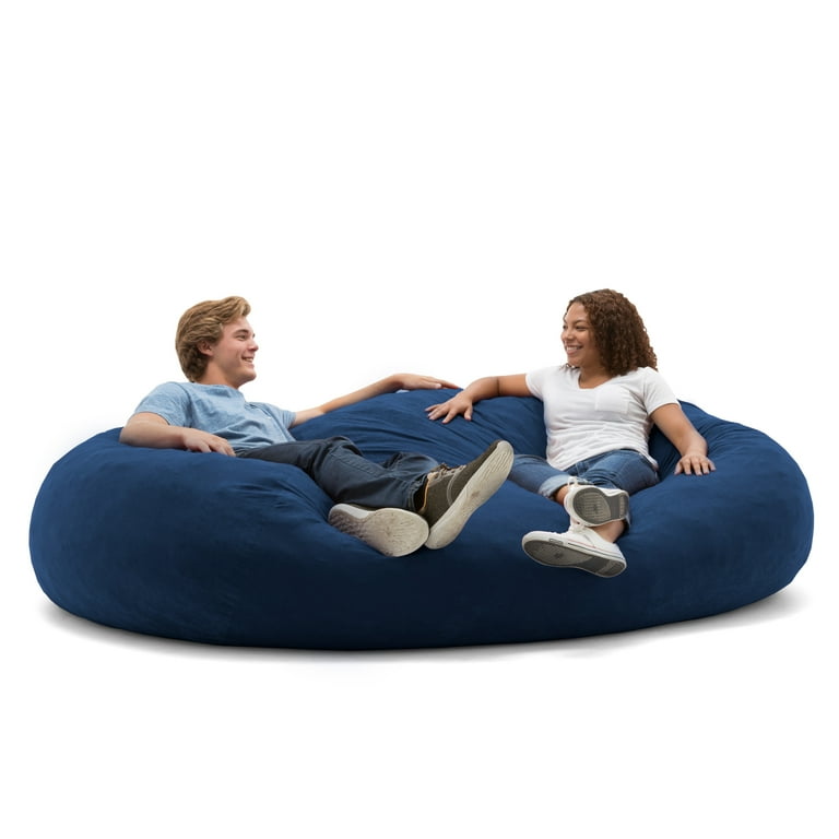 Big Joe XXL 7 Fuf Bean Bag Chair Multiple Colors Fabrics