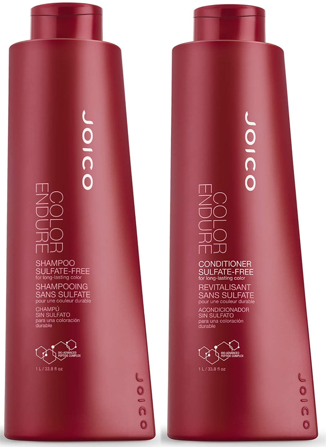 Joico Color Endure & Protection Sulfate Free Daily Shampoo & Conditioner Full Size Set - 2 - Walmart.com