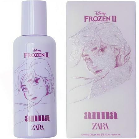 Zara Kids Disney Frozen II Anna Girls Perfume Fragrance Spray EDC Eau De Cologne 50 ML (1.7 FL. OZ)