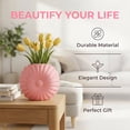 thumbnail image 5 of Unique Bargains Geometric Flower Nordic Minimalist Bud Vase Pink 7.9"L x 1.2"W x 6.9"H, 5 of 5