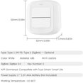 thumbnail image 2 of HUGFEGWE ZigBee Dual Smart Scene Switch Push Button for DIY Home Automation Scene Linkage APP Remote Control Intelligent Light Switch Household Appliances Smart Control CA919-130241, 2 of 9