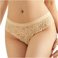thumbnail image 2 of HUPOM Sexy Panties For Women Underwear High Waist Casual Belt Drop Waist Beige S, 2 of 9