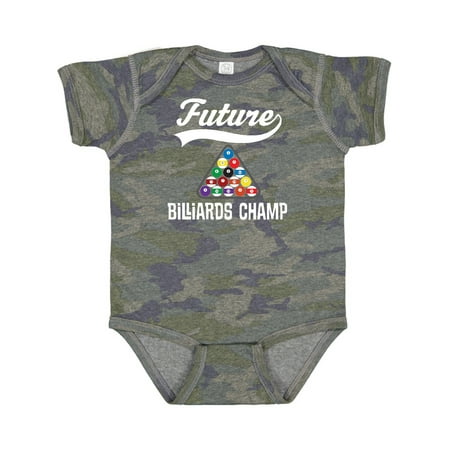 

Inktastic Future Billiards Champ Gift Baby Boy or Baby Girl Bodysuit