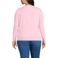 thumbnail image 2 of Lands' End Plus Size Supima Cotton Long Sleeve Crewneck T-Shirt, 2 of 3