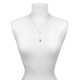 thumbnail image 3 of Delight Jewelry Silvertone Love with Tennis Ball Silver tone Elegant Infinity Lariat Necklace, 3 of 4