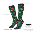 thumbnail image 4 of Pofeuu Colorful Dinosaurs Print Stockings, Adult Running Hiking Socks for Youth and Adult, 4 of 6