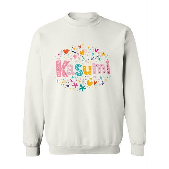 Kasumi Name Sweatshirt Women -Image by Shutterstock, Female XX-Large