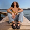 thumbnail image 4 of Cushionaire Wit Hand Woven Womens Flats, Comfortable Mary Jane Ballet Flat with Adjustable Buckle Braided Strap and Cushioned Memory Foam, 4 of 24
