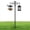 Shape 1, variant on 92 Inch Shepherds Hooks for Outdoor, Bird Feeder Poles with 4 Hooks, Shepherds Hook for Bird Feeders Outside with Base, Garden Pole for Hanging Plant Baskets, Weddings Decor